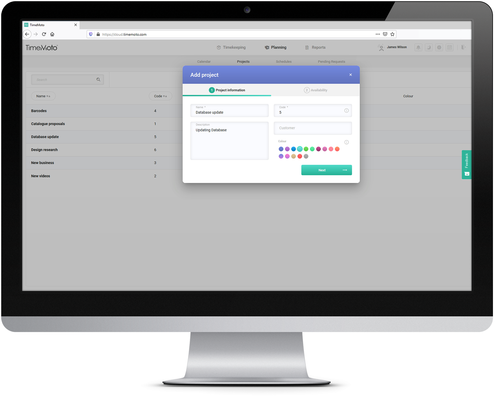 timemoto employee time clock system